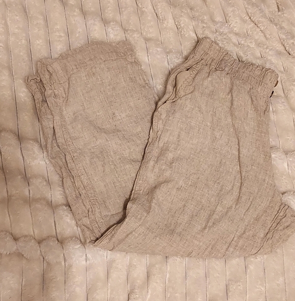 Briggs New York Pants - 4/$18 Linen Canvas Capri Beach Pants